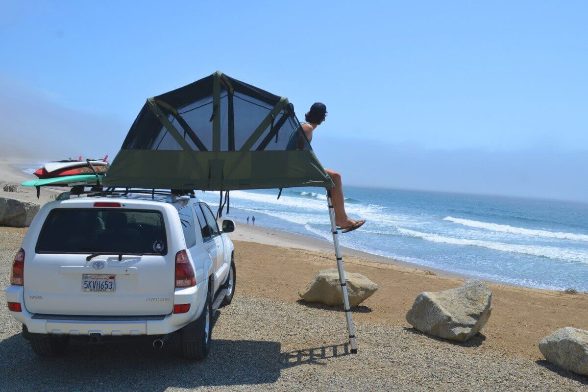 How to install a roof top tent